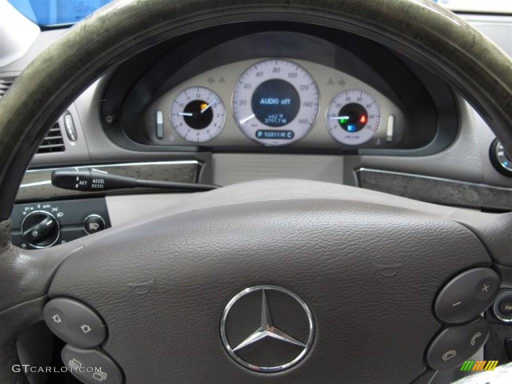 2008 E 350 4Matic Sedan - Flint Grey Metallic / Ash photo #34