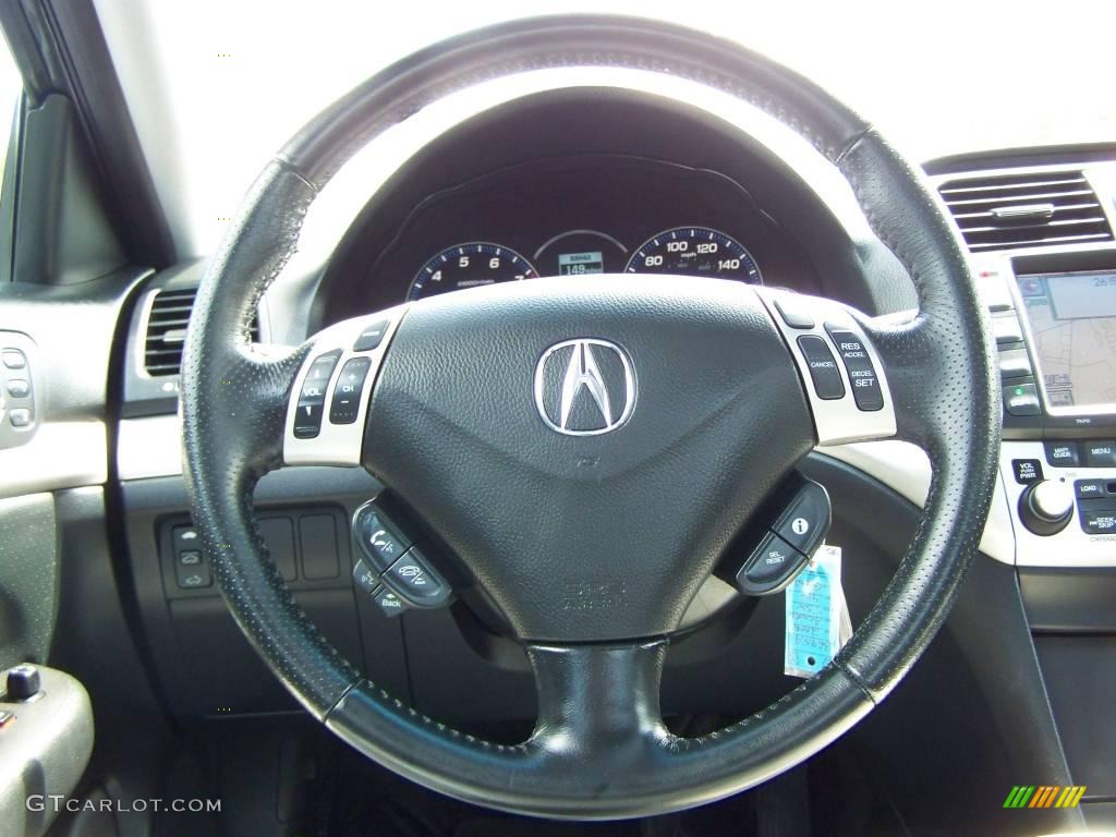 2006 TSX Sedan - Carbon Gray Pearl / Ebony Black photo #18