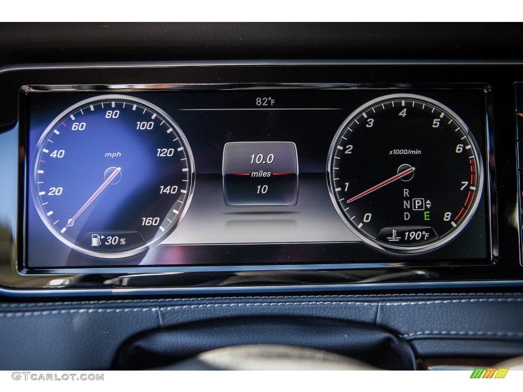 2015 Mercedes-Benz S 550 Sedan Gauges Photo #93399202