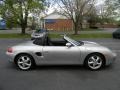 Arctic Silver Metallic 1999 Porsche Boxster Standard Boxster Model Exterior