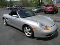 Arctic Silver Metallic 1999 Porsche Boxster Standard Boxster Model Exterior
