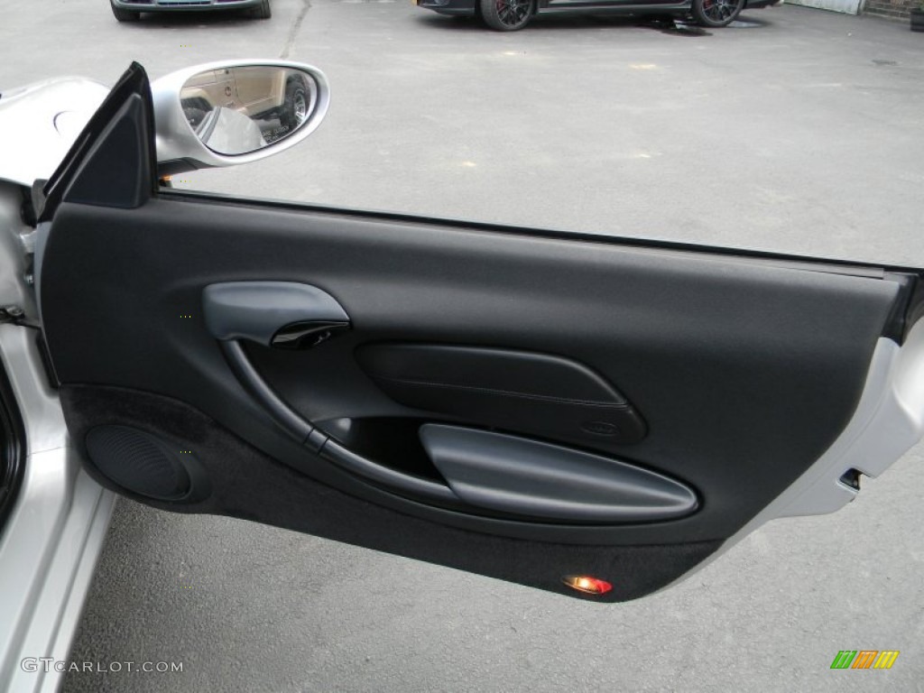 1999 Porsche Boxster Standard Boxster Model Black Door Panel Photo #93400267