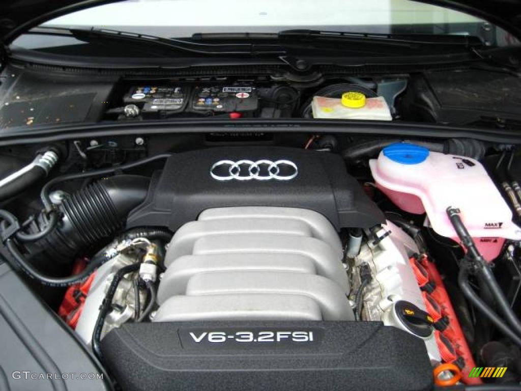 2007 A4 3.2 quattro Sedan - Brilliant Black / Beige photo #10