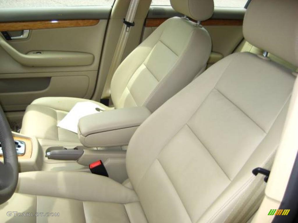 2007 A4 3.2 quattro Sedan - Brilliant Black / Beige photo #12