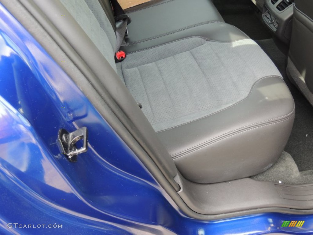 2014 Taurus SHO AWD - Deep Impact Blue / SHO Charcoal Black/Mayan Gray Miko Suede photo #11