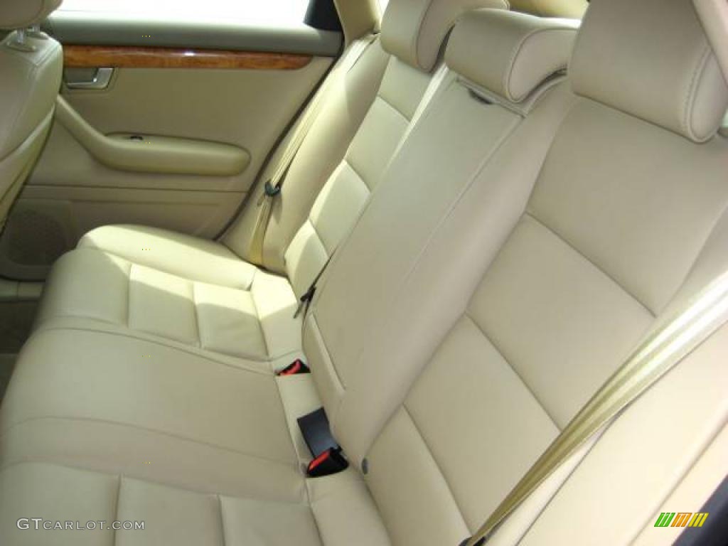 2007 A4 3.2 quattro Sedan - Brilliant Black / Beige photo #14