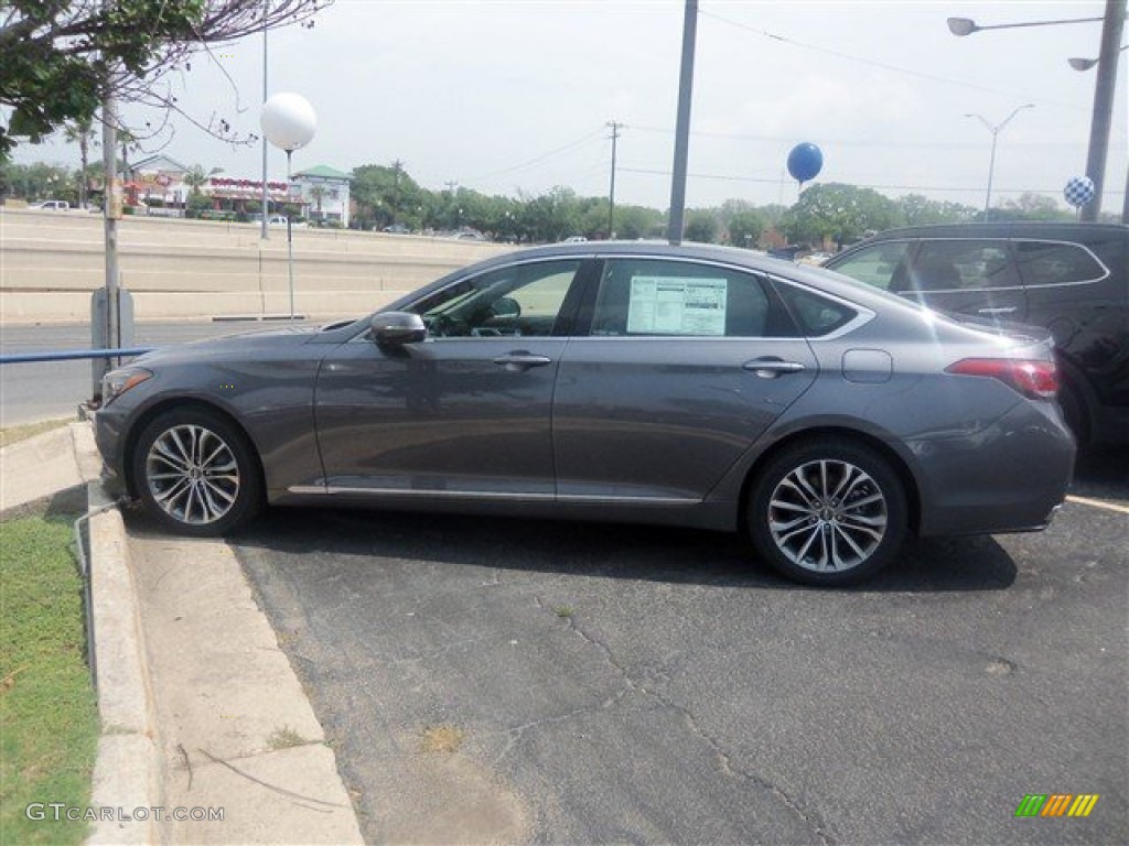 Empire State Gray 2015 Hyundai Genesis 3.8 Sedan Exterior Photo #93402583
