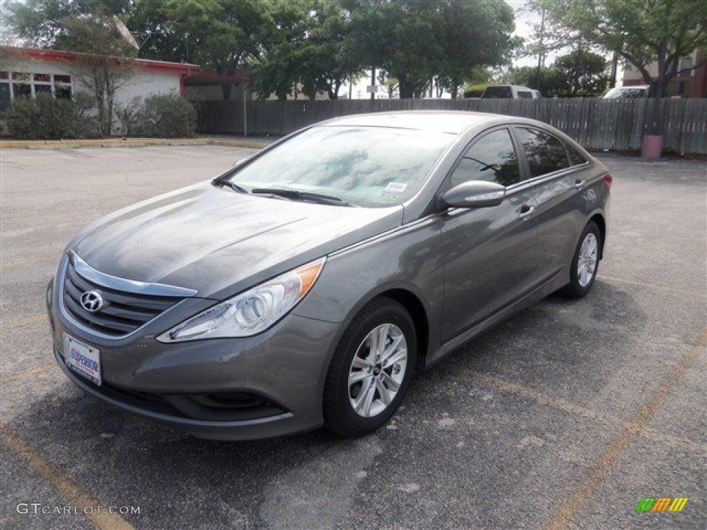 2014 Sonata GLS - Harbor Gray Metallic / Gray photo #1