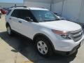 2014 Oxford White Ford Explorer FWD  photo #1