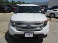 2014 Oxford White Ford Explorer FWD  photo #2