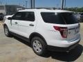 2014 Oxford White Ford Explorer FWD  photo #4