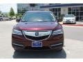 2014 Dark Cherry Pearl Acura MDX   photo #2