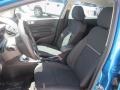 2014 Blue Candy Ford Fiesta SE Sedan  photo #7