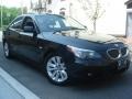 Jet Black - 5 Series 545i Sedan Photo No. 2