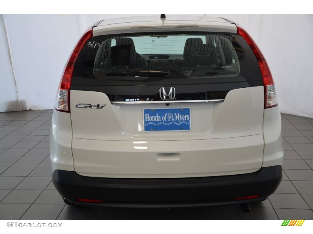 2014 CR-V LX AWD - White Diamond Pearl / Gray photo #6