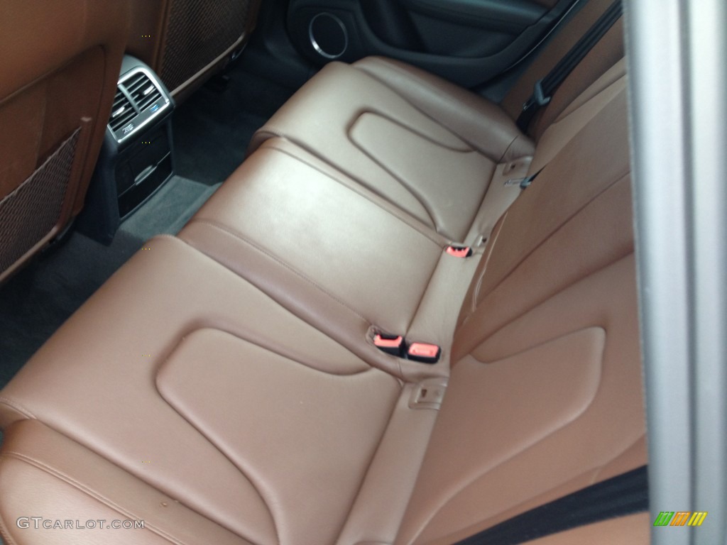 2014 A4 2.0T Sedan - Ice Silver Metallic / Chestnut Brown/Black photo #7