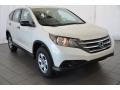 2014 White Diamond Pearl Honda CR-V LX  photo #1