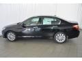 2014 Crystal Black Pearl Honda Accord EX-L V6 Sedan  photo #8