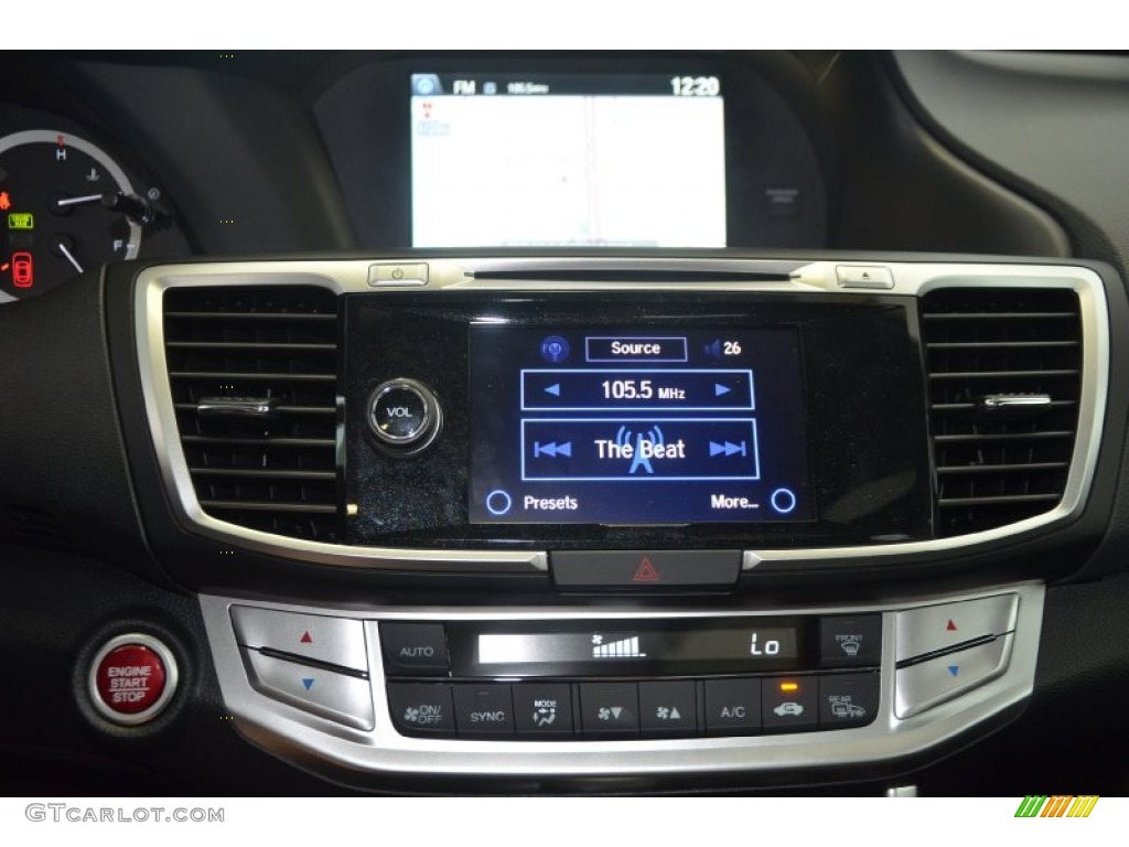 2014 Accord EX-L V6 Sedan - Crystal Black Pearl / Black photo #15