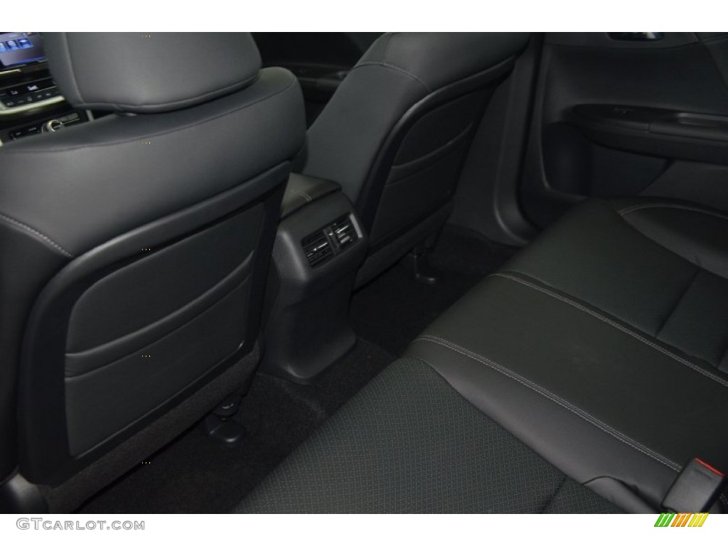 2014 Accord EX-L V6 Sedan - Crystal Black Pearl / Black photo #31