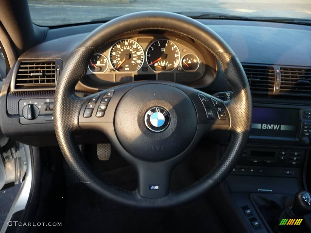 2006 3 Series 330i Coupe - Titanium Silver Metallic / Black photo #17