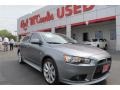 2013 Mercury Gray Pearl Mitsubishi Lancer GT  photo #1