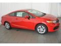 Crimson Pearl - Civic LX Coupe Photo No. 4