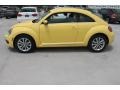 Yellow Rush 2014 Volkswagen Beetle TDI Exterior