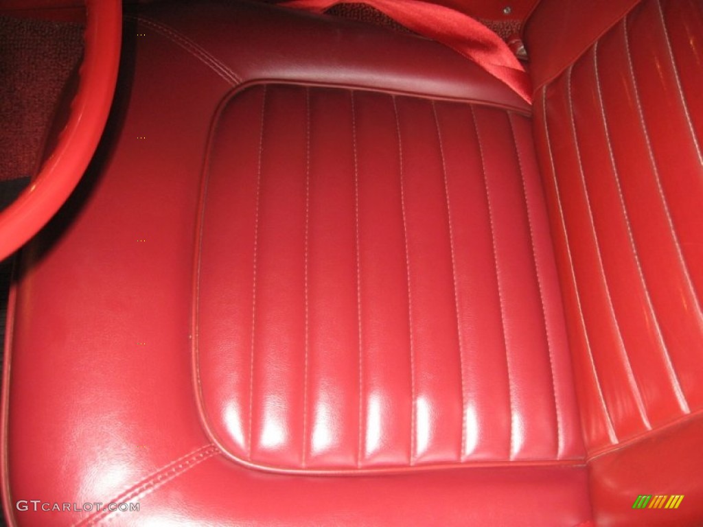 1965 Mustang Convertible - Red / Red photo #9