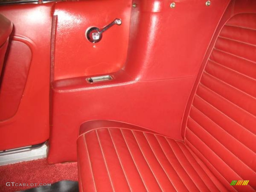 1965 Mustang Convertible - Red / Red photo #13