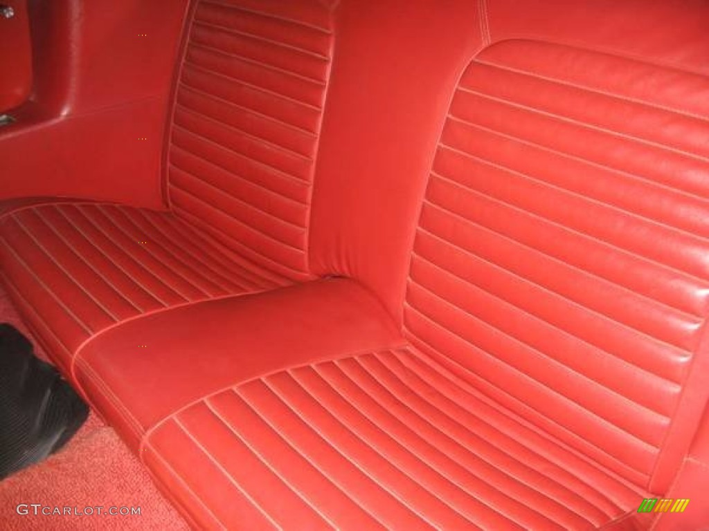 1965 Mustang Convertible - Red / Red photo #14