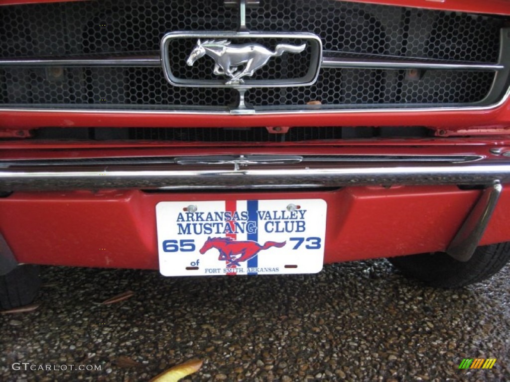 1965 Mustang Convertible - Red / Red photo #27