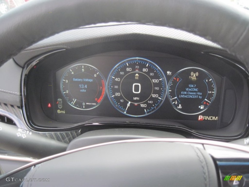 2014 Cadillac CTS Premium Sedan AWD Gauges Photo #93411731