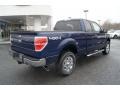 Dark Blue Pearl Metallic - F150 XLT SuperCab 4x4 Photo No. 3