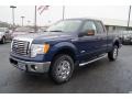 Dark Blue Pearl Metallic - F150 XLT SuperCab 4x4 Photo No. 6