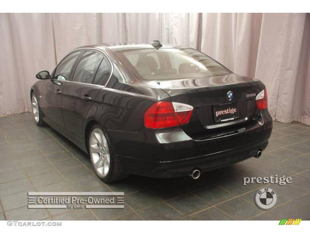 2007 3 Series 335i Sedan - Jet Black / Black photo #3