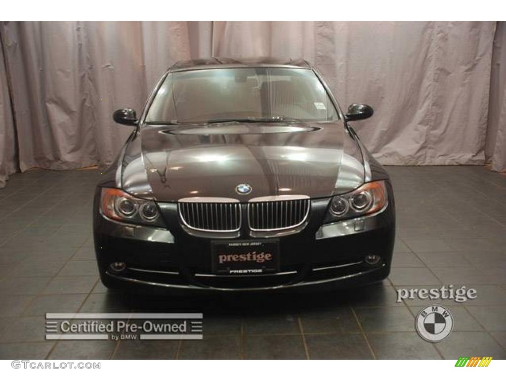 2007 3 Series 335i Sedan - Jet Black / Black photo #6