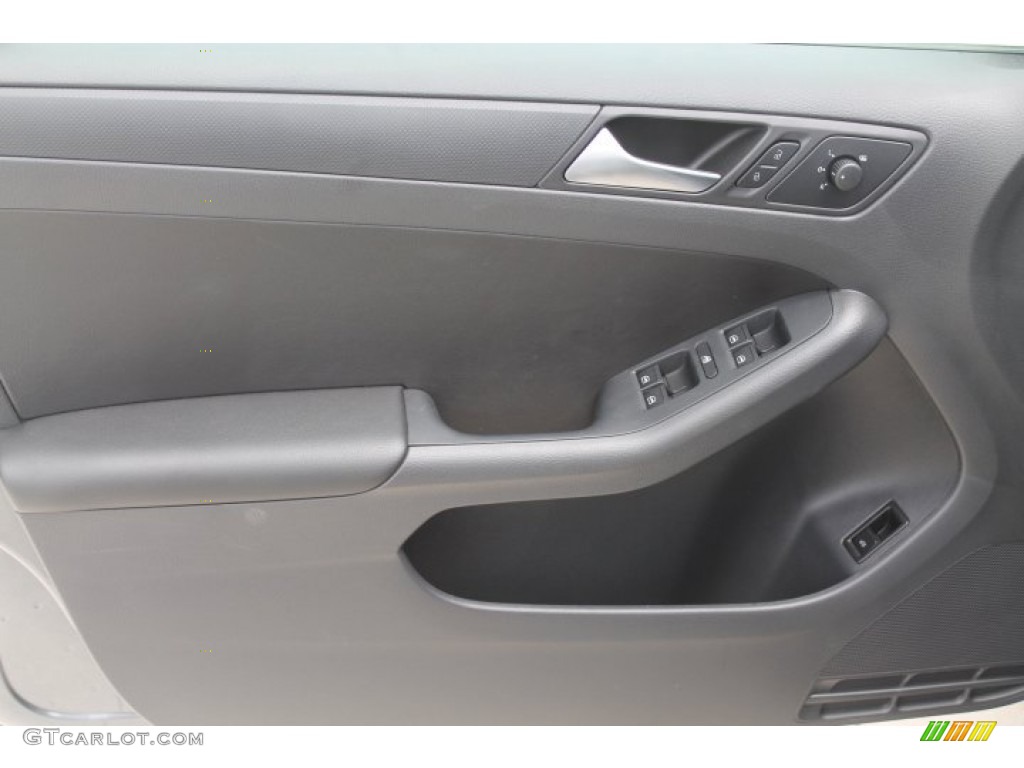 2014 Jetta SE Sedan - Platinum Gray Metallic / Titan Black photo #8