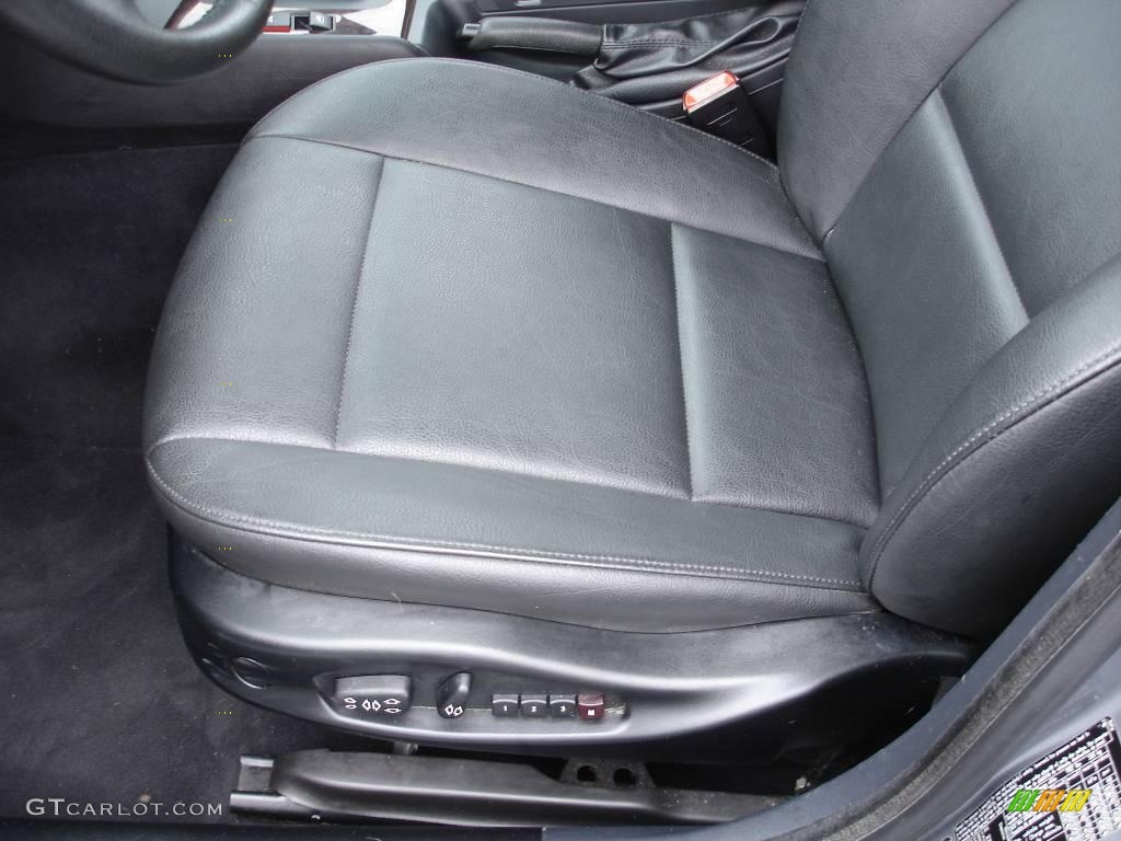 2004 3 Series 325xi Wagon - Silver Grey Metallic / Black photo #8