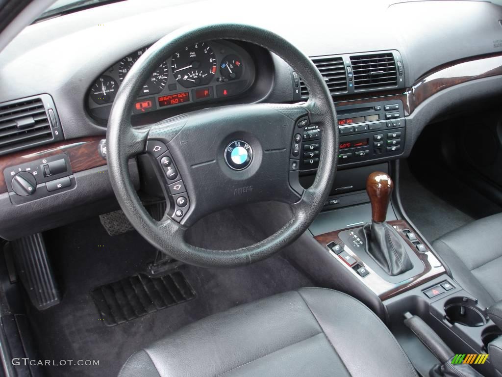 2004 3 Series 325xi Wagon - Silver Grey Metallic / Black photo #9