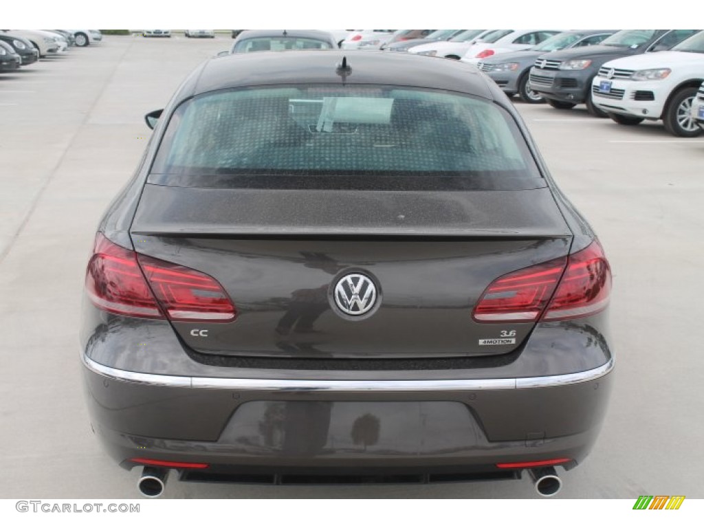 Black Oak Brown Metallic 2014 Volkswagen CC V6 Executive 4Motion Exterior Photo #93414152