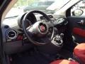 2012 Nero (Black) Fiat 500 c cabrio Pop  photo #5