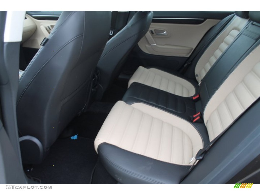2014 Volkswagen CC V6 Executive 4Motion Rear Seat Photo #93414569