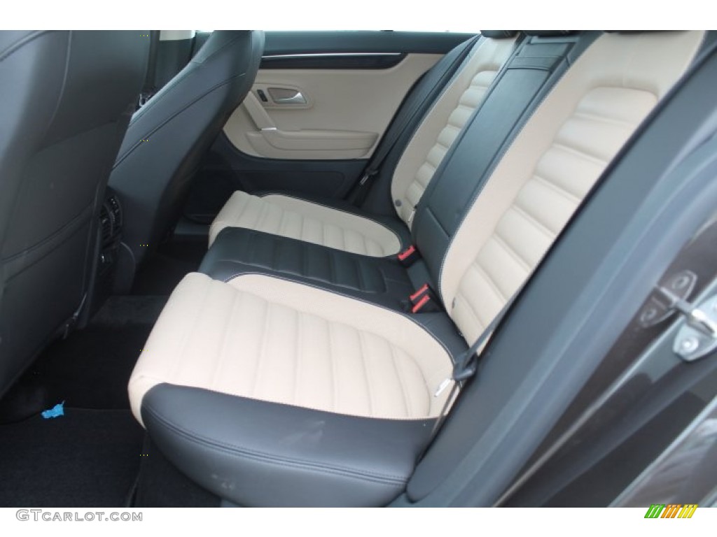 2014 Volkswagen CC V6 Executive 4Motion Rear Seat Photo #93414593