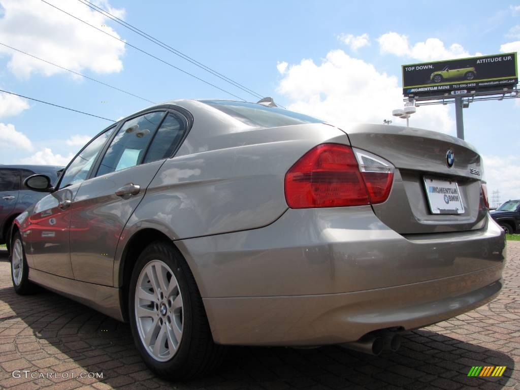2007 3 Series 328i Sedan - Platinum Bronze Metallic / Beige photo #3