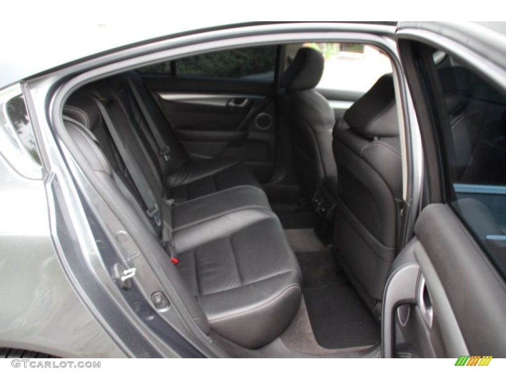 2010 Acura TL 3.7 SH-AWD Technology Rear Seat Photos
