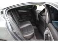 2010 Acura TL Ebony Interior Rear Seat Photo