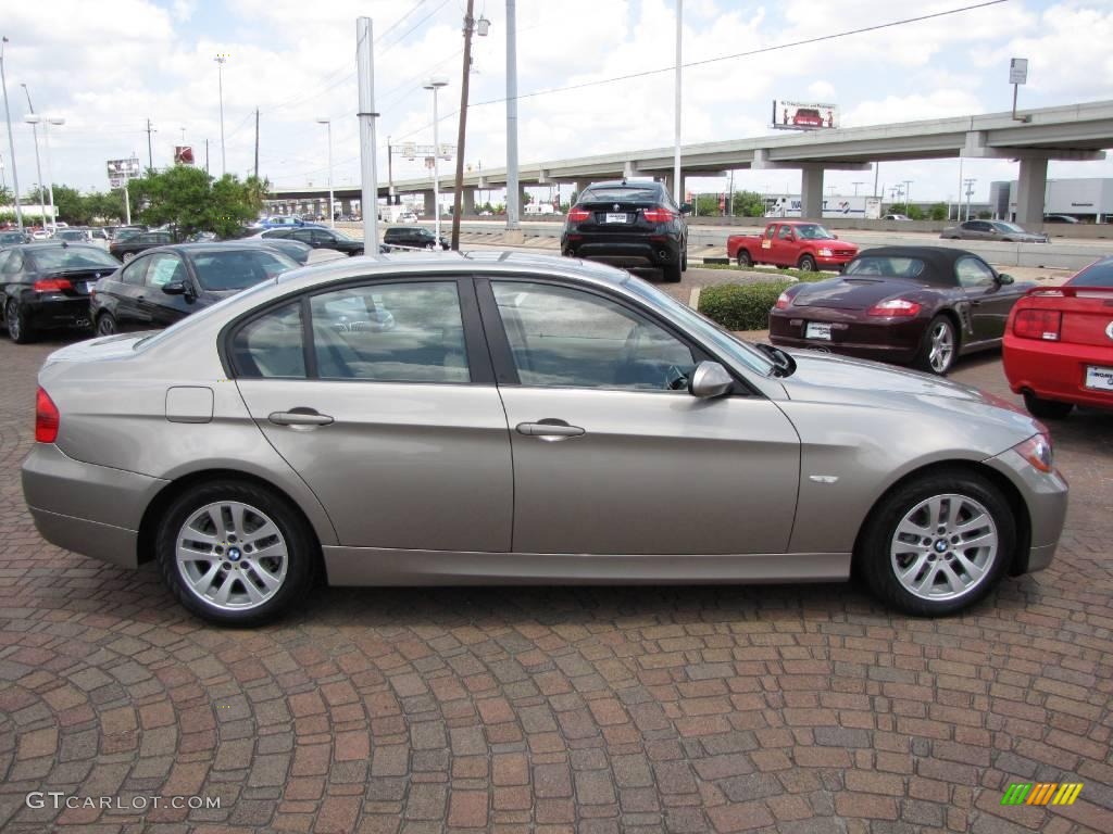 2007 3 Series 328i Sedan - Platinum Bronze Metallic / Beige photo #14