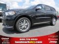 2014 Brilliant Black Crystal Pearl Dodge Durango Citadel  photo #1