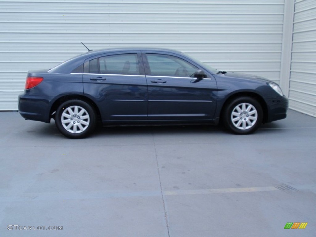 2008 Sebring LX Sedan - Modern Blue Pearl / Dark Slate Gray/Light Slate Gray photo #3